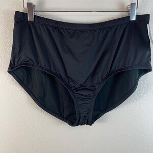 24TH & Ocean Black Swimsuit Bottoms Size 18W NWT